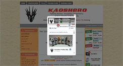 Desktop Screenshot of kaoshero.com